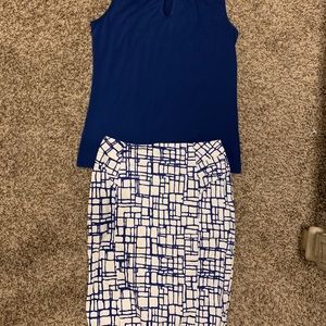 New York and Co. Skirt set